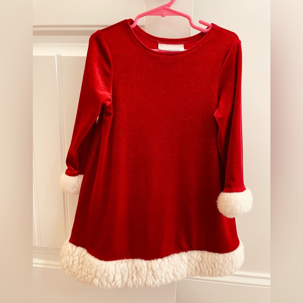 Girls Christmas dress Size 3T-4T